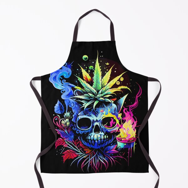 Item preview, Trippy Cat Skull Pineapple Alchemist designed and sold by MindWave THC.