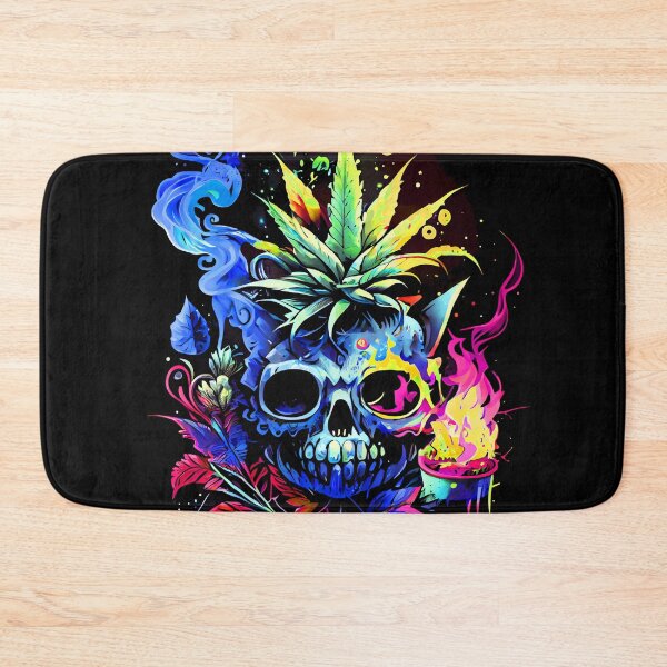 Item preview, Trippy Cat Skull Pineapple Alchemist designed and sold by MindWave THC.