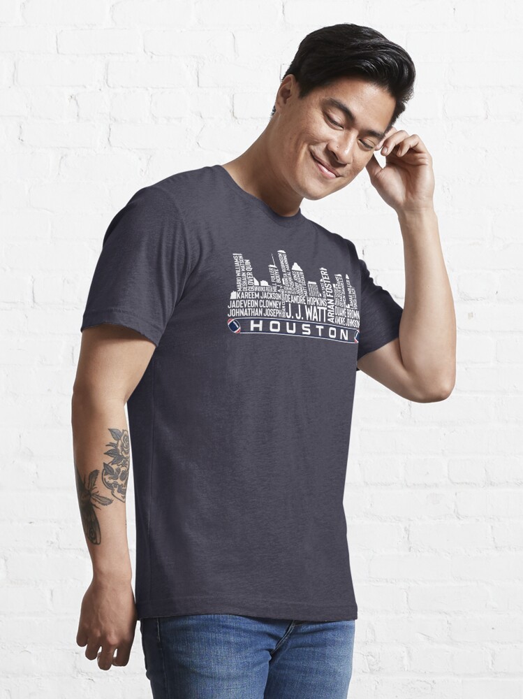 Disover Houston Legends Skyline Houston Football Team | Essential T-Shirt 
