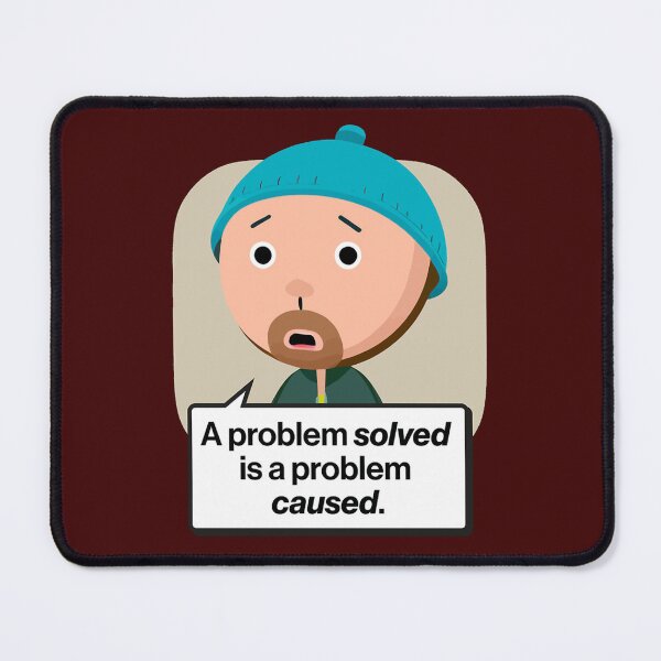Item preview, Karl Quote - A problem solved is a problem caused Active designed and sold by PilkoIndustries.