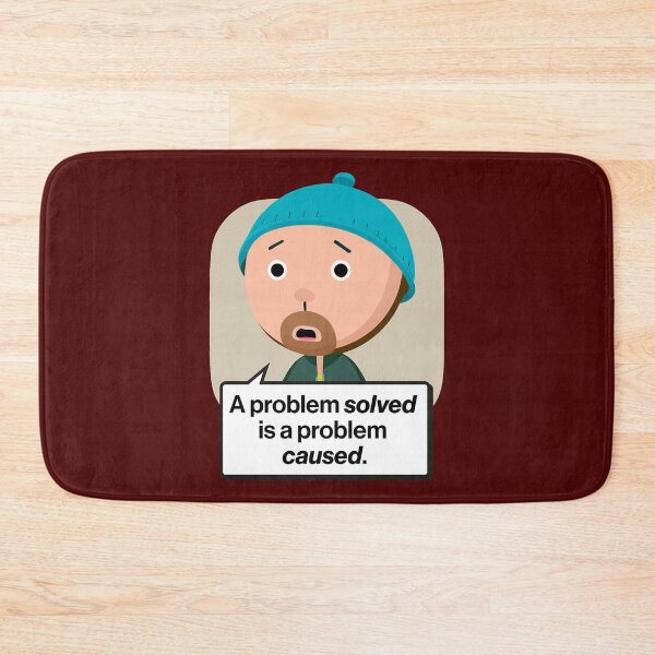 Item preview, Karl Quote - A problem solved is a problem caused Active  designed and sold by PilkoIndustries.