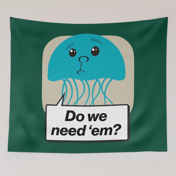 Item preview, Karl Quotes - Jellyfish. Do we need them   designed and sold by PilkoIndustries.
