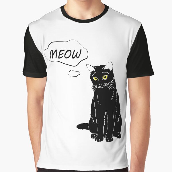 Item preview, Cute Cat Meow Comic Book Cartoon - Cat Lover designed and sold by TheInkElephant.