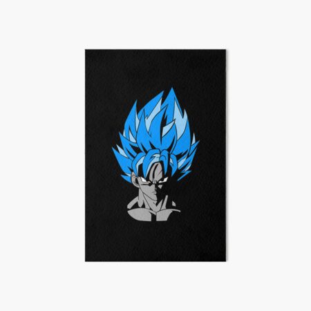 Goku SSJ Blue - Full Body Art Board Print by Quinjao