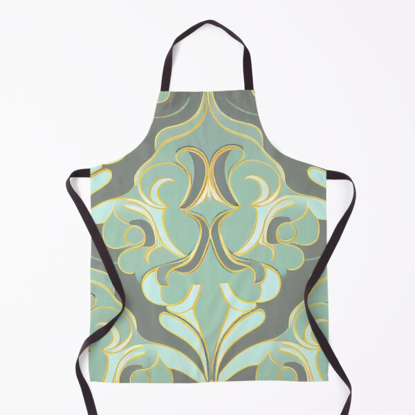 Item preview, Bold Soft Pale Hollywood Regency Pattern Digital Painting designed and sold by CodeAndColors.