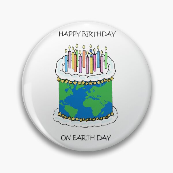 Item preview, Happy Birthday on Earth Day April 22nd designed and sold by KateTaylor.