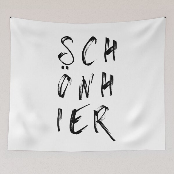 Item preview, Beautiful Here - Minimalist Wall Art - Funny Posters Quotes Home Picture designed and sold by Jawoahl.