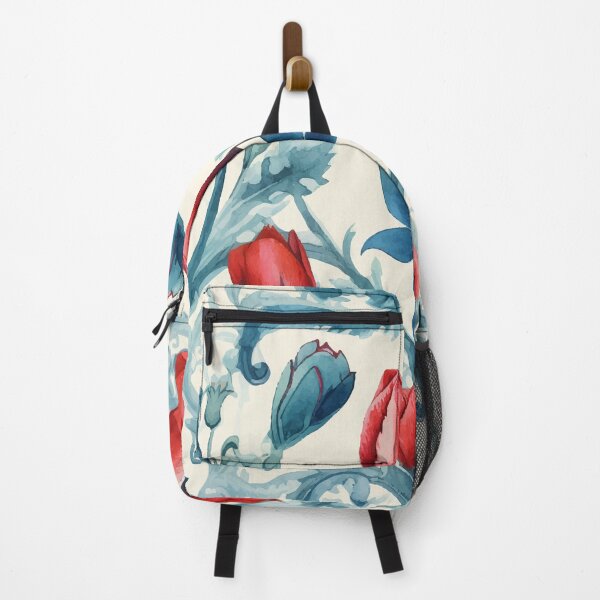 Item preview, tulip, red, teal, summer designed and sold by meissaprint.