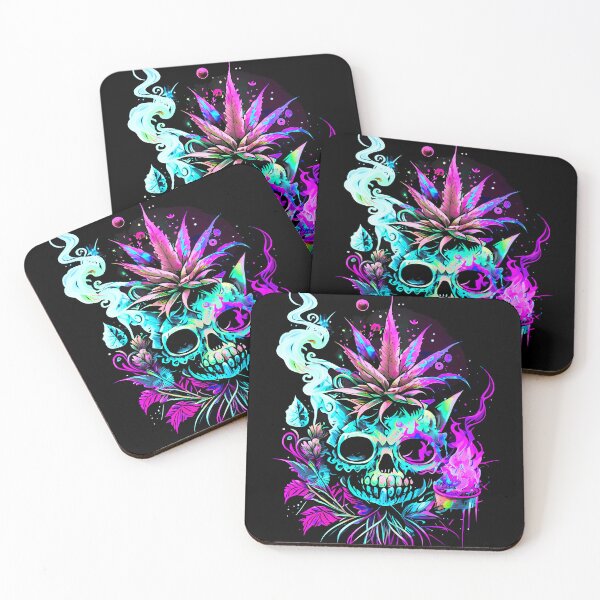 Item preview, Trippy Cat Skull Pineapple Alchemist designed and sold by MindWave THC.