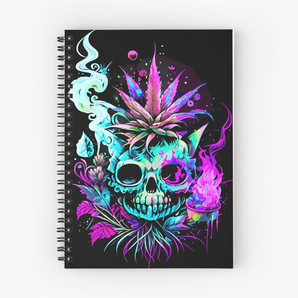 Item preview, Trippy Cat Skull Pineapple Alchemist designed and sold by MindWave THC.