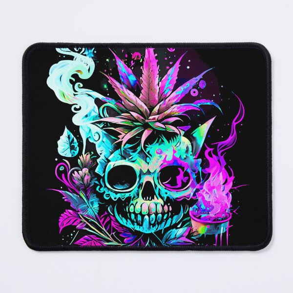 Item preview, Trippy Cat Skull Pineapple Alchemist designed and sold by MindWave THC.