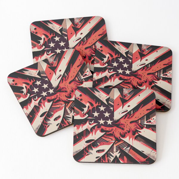 Item preview, Aggressive Country Pattern Digital Painting designed and sold by CodeAndColors.