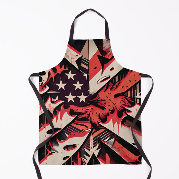 Item preview, Aggressive Country Pattern Digital Painting designed and sold by CodeAndColors.