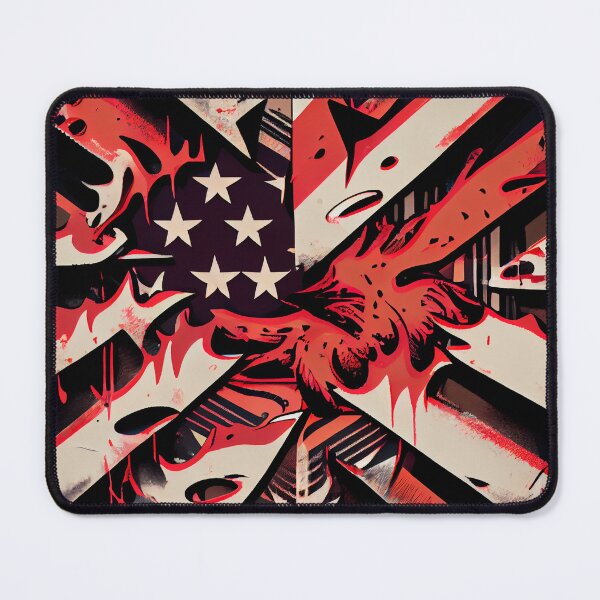 Item preview, Aggressive Country Pattern Digital Painting designed and sold by CodeAndColors.