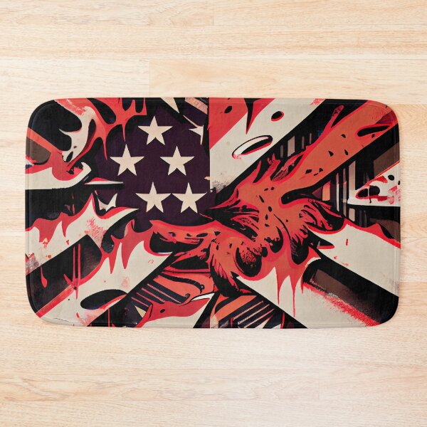 Item preview, Aggressive Country Pattern Digital Painting designed and sold by CodeAndColors.