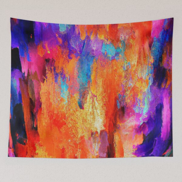 Item preview, Abstract fire designed and sold by The Iconic Minimalist.
