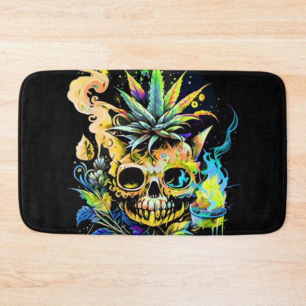 Item preview, Trippy Cat Skull Pineapple Alchemist designed and sold by MindWave THC.