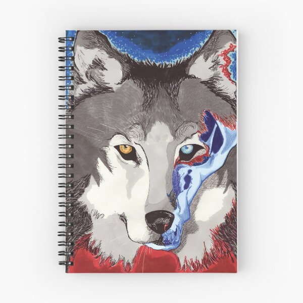 Item preview, Ice Zombie Wolf designed and sold by haybaleart.