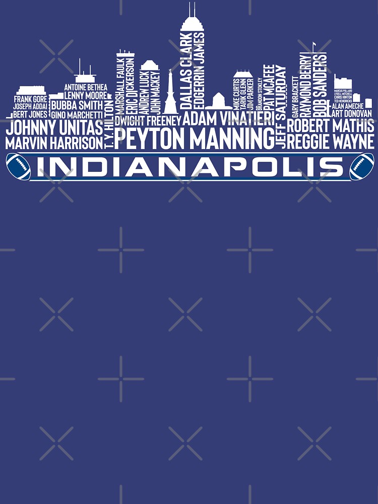 Discover Indianapolis Legends Skyline Indianapolis Football Team | Essential T-Shirt 