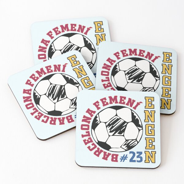 Item preview, Ingrid Engen 23 Barcelona Femeni Soccer Ball designed and sold by Numero14.