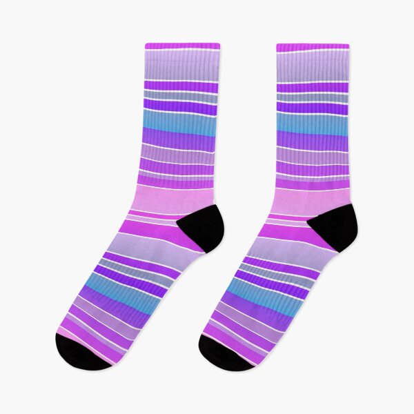 Item preview, lavender tones and white stripes |  Lavender hues white striped designed and sold by lausn.