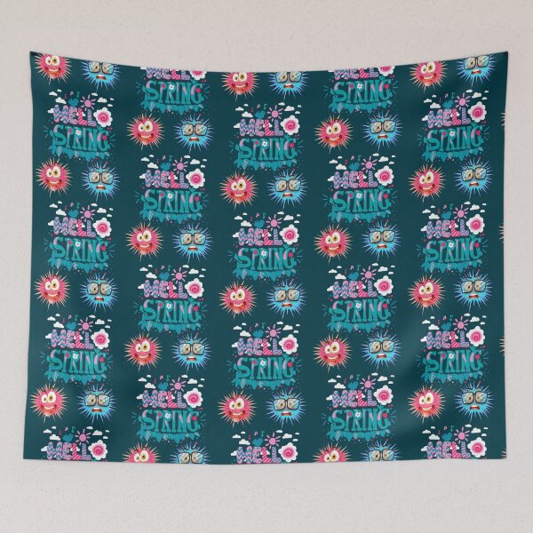 Item preview, hello spring quotesoot spritecolorful soot spirit  cute kawaii soot spiritefuny quotes87  T designed and sold by jessederson1.