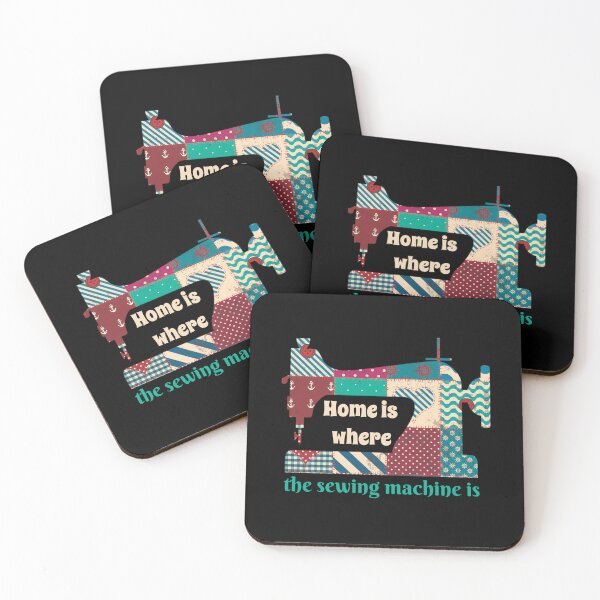 Item preview, Home Is Where The Sewing Machine Is, Vintage Seving Machine designed and sold by GrumpyFella.
