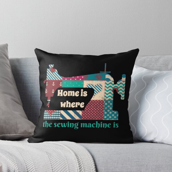 Item preview, Home Is Where The Sewing Machine Is, Vintage Seving Machine designed and sold by GrumpyFella.