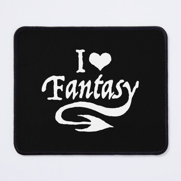 Item preview, I love Fantasy, round slogan designed and sold by ArtPau.