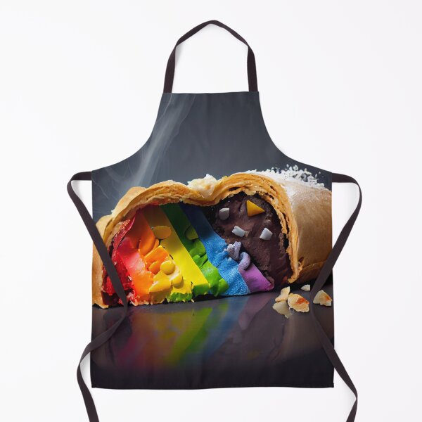 Item preview, Rainbow Strudel Day Digital Painting designed and sold by CodeAndColors.