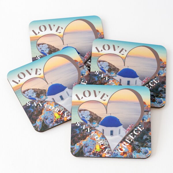 Item preview, Love Santorini Greece designed and sold by Miki  Design.