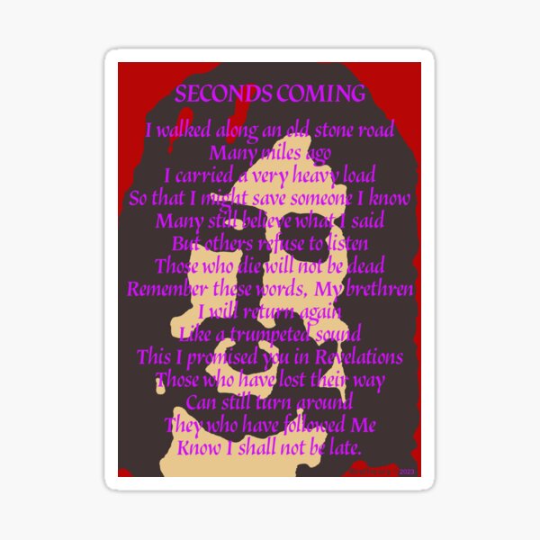 Seconds Coming Sticker