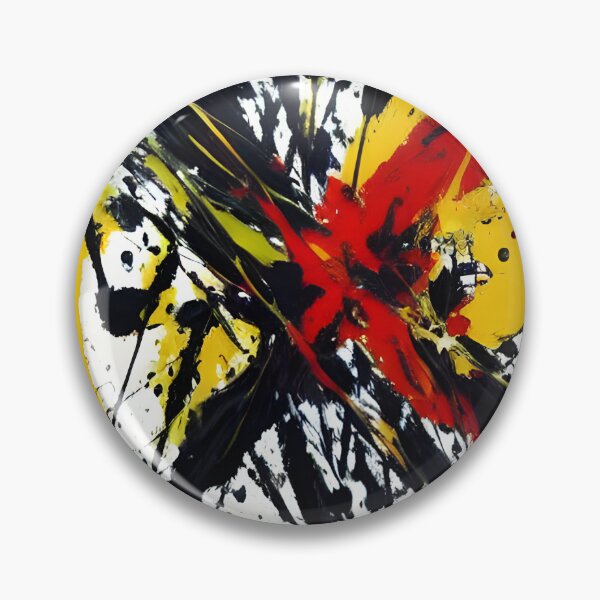 Item preview, Intertwined Fates I Jackson Pollock Inspired designed and sold by aesthetic-gifts.