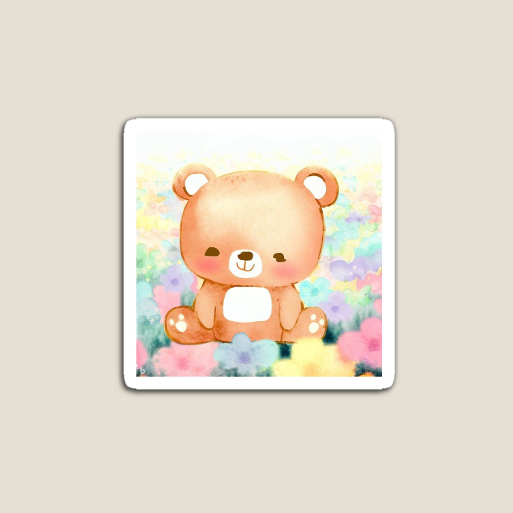 Teddy Fresh Bear Sticker for Sale by SiSnyder