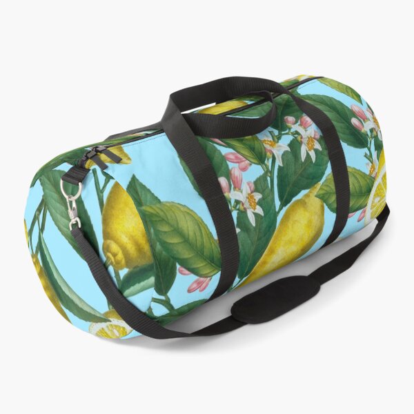 Item preview, Lemon and Leaf Pattern designed and sold by Burcu Korkmazyurek.