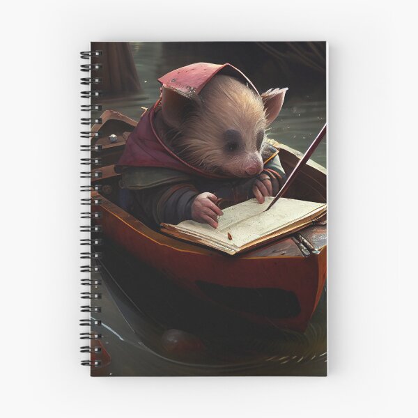 Item preview, Logarithmic Pigpen in a Dinghy Digital Painting designed and sold by CodeAndColors.