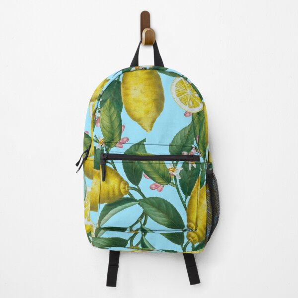 Item preview, Lemon and Leaf Pattern designed and sold by Burcu Korkmazyurek.