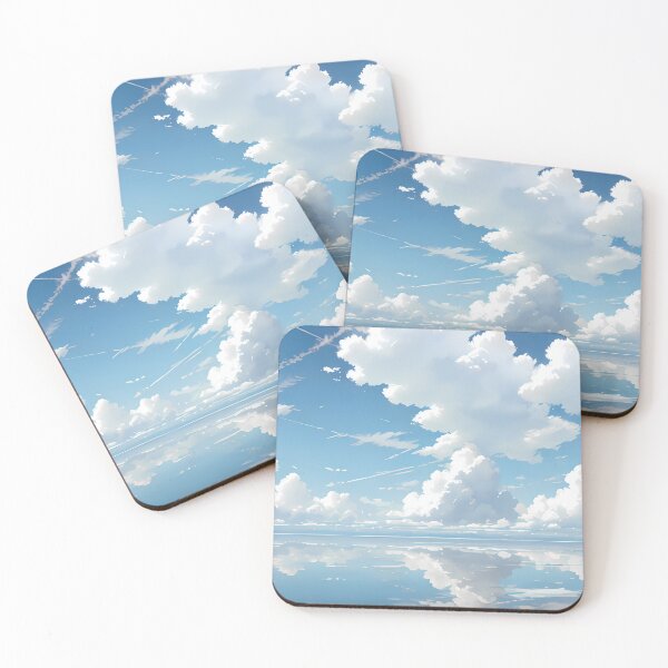 Item preview, Clean Blue Clouds Landscape designed and sold by Asarea.