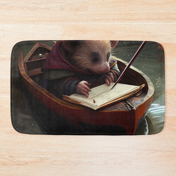 Item preview, Logarithmic Pigpen in a Dinghy Digital Painting designed and sold by CodeAndColors.