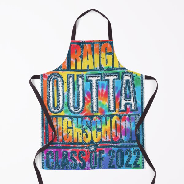 Item preview, Tie Dye STRAIGHT OUTTA HIGH SCHOOL Class Of 2022 Graduation designed and sold by xawonep9.