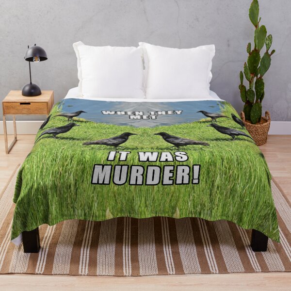 Item preview, When They Met It Was Murder! designed and sold by Fanarchist.