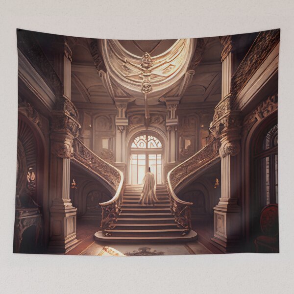 Item preview, A Jittery Grandeur Digital Painting designed and sold by CodeAndColors.