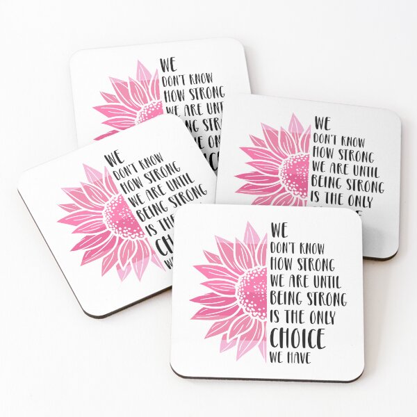 Item preview, Being Strong Quote designed and sold by SeedsplashMerch.