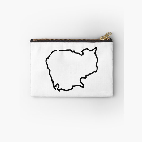 Item preview, Cambodia (Kampuchea កម្ពុជា) Minimalistic Country Outline designed and sold by Natamus.