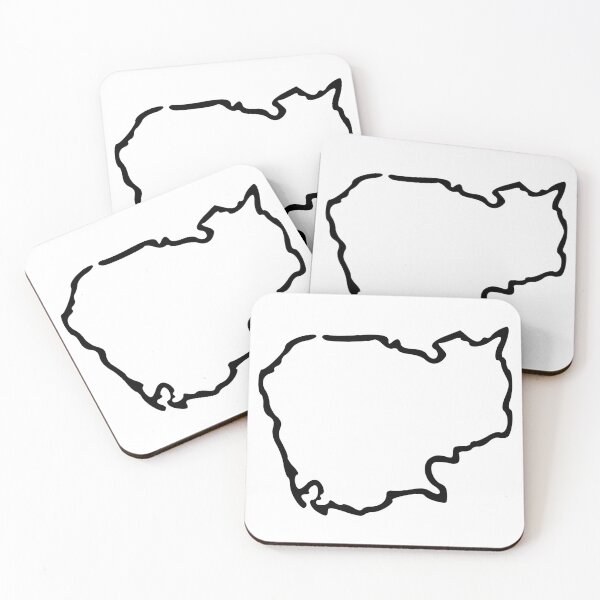 Item preview, Cambodia (Kampuchea កម្ពុជា) Minimalistic Country Outline designed and sold by Natamus.