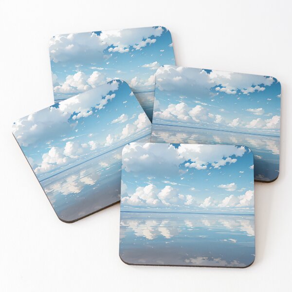 Item preview, Clean Blue Clouds Landscape designed and sold by Asarea.