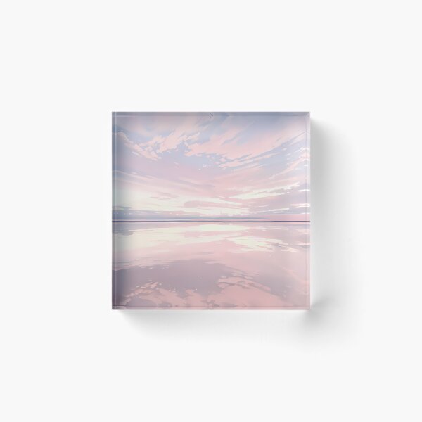 Item preview, Clean Pink Clouds Landscape designed and sold by Asarea.