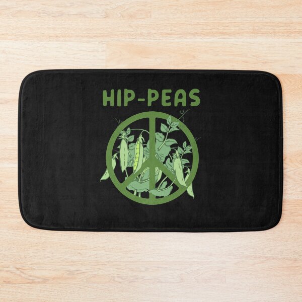 Item preview, Hippie peas funny pea garden saying gift designed and sold by BrooksReichel.