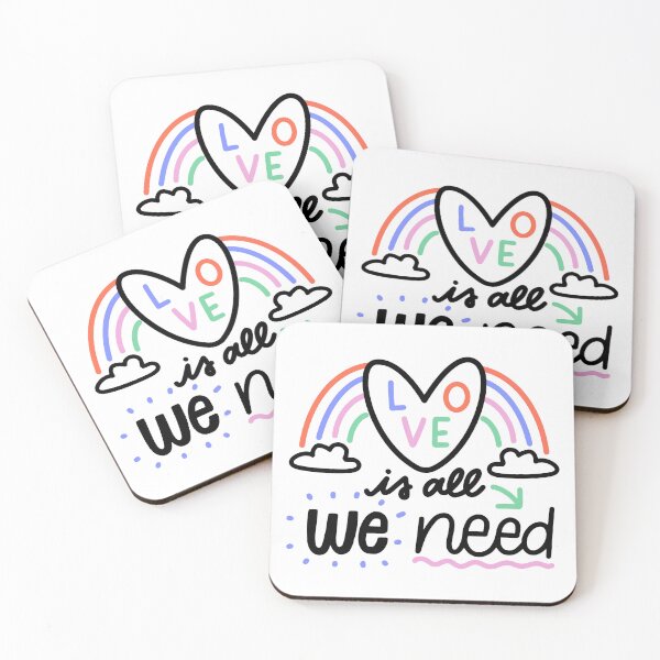 Item preview, Love Is All We Need designed and sold by SeedsplashMerch.