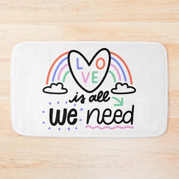 Item preview, Love Is All We Need designed and sold by SeedsplashMerch.